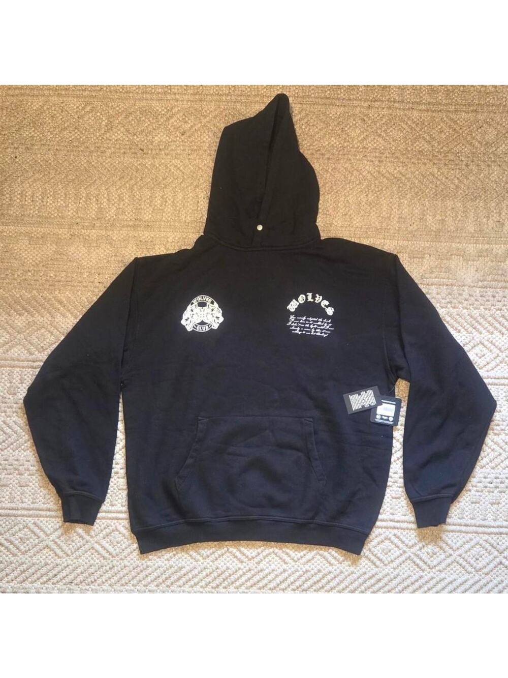 Darc Sport x DC The Dark Knight Rises Born In It V2 Pierce Hoodie Large NWT